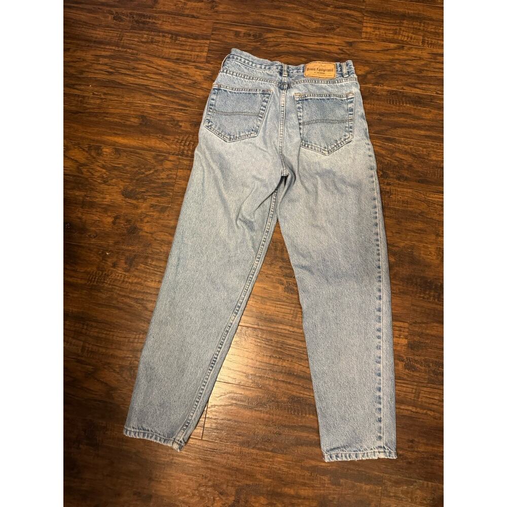Vintage Basic Equipment mom jeans blue average tapered leg 30x30